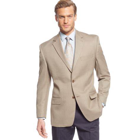 michael kors tan mens jacket|Michael Kors men's suit jacket.